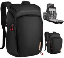 K&F CONCEPT Camera Backpack, foto mugursoma fotogrāfiem, mugursoma ar 15,6 collu klēpjdatora nodalījumu, saderīga ar Canon/Nikon/Sony/DJI Mavic dronu (Alpha Backpack 25L)