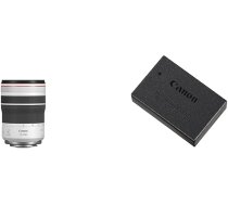 Canon RF 70-200 mm F4L is USM objektД«vs | PastДЃvД«gs atvД“rums 1:4, kompakts un viegls dizains, izturД«gs pret laikapstДЃkДјiem, saderД«gs ar visДЃm Canon EOS R sД“rijas kamerДЃm un 9967B002 akumulatoru LP-E17, melns