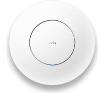 Cudy AX3000 2.5G WiFi 6 WiFi piekļuves punkts, 2,5 Gbps RJ45, biznesa Wi-Fi risinājums ar Mesh atbalstu, MU-MIMO, PoE vai DC barošana, 12V DC barošanas avots komplektā, AP3000