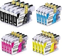 LC223 tintes multipakete, kas saderīga ar Brother LC 223 printera kasetni DCP J4120DW MFC J4620DW MFC J680DW DCP J5625DW MFC J5320DW MFC J4625DW J4420DW J480DW J5720DW DCP J562DW Tinte (16