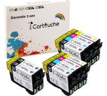 icartouche saderīga tintes kasetne priekš Epson 604XL Expression Home XP2200 XP2205 XP3200 XP3205 XP4200 XP4205 Workforce WF-2910DWF WF-2930DWF WF-2935DWF WF-2950DWF (4BK 2C 2M 2Y)