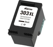 kamo 303XL (1 x melna) daudzpakete, kas ir saderīga ar HP 302 302 302 XL - priekš Envy Photo 6220 6230 6232 6234 7130 7134 7830, Envy Inspire 7220e 7221e 7224e 7920e 7921e 7921e 7921e 7921e 92924e