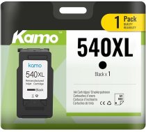Kamo 540XL melnas krāsas printeru kasetnes, kas saderīgas ar Canon 540 XL - priekš MG2150 MG2250 MG3150 MG3250 MG3550 MG3650 MG3650 MG3650s MG4150 MG4250 MX375 MX395 MX475 MX535 TS51 50 TS550151 (1 melna)