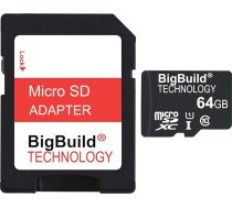 64 GB Micro SDXC atmiЕ†as karte Xiaomi Redmi 13/13C/13R, 14C/14R, 12, 10/10 Prime tДЃlruЕ†iem
