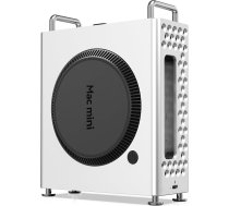 ORICO MiniPro 4TB ārējais SSD diskdziņš un doks Mac Mini M4/M4 Pro ar alumīnija sakausējuma statīvu - M4 doks ar 2x USB-A 10Gbps datu pārraides portu, SD/TF 3.0, ideāls aksesuārs Apple Mac Mini 2024 - Sudraba krāsā