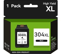 304 Black Printera kasetnes 304 saderīgas ar HP 304 Black, 304 XL priekš HP Envy 5030 5010 5020 5032 5000 DeskJet 2620 3750 3760 2600 3700 2630 3720 266 22 37 36 UK