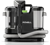 Powell mazgājamais putekļu sūcējs paklāju tīrīšanai 450 W – 13 kPA sūkšanas jauda, pārnēsājams paklāju tīrītājs, dīvāni, paklāji, paklājiņi, mīkstās mēbeles, automašīnu saloni (melns)