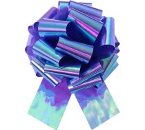 sourcing map 35,6 cm liela metāla lenta, dāvanu papīrs, lentes, lente kāzām, automašīnai, groziem, dāvanām, Ziemassvētku lente, krāsaina violeta