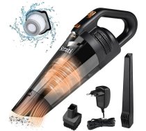 Rokas putekļsūcējs Akumulatora putekļsūcējs Jaudīgs bezvadu daudzfunkcionāls 25000Pa rokas putekļsūcējs Mini putekļsūcējs ar HEPA filtru Bezsuku motoru automašīnai Mājas virtuvei Mājdzīvnieku spalvām