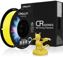 Creality ABS filaments 1,75 mm, oficiāls 3D drukas filaments ABS, bez mezgliem, spēcīga saite un pārklājums, dimensiju precizitāte +/- 0,03 mm, spole 2,2 lbs/spole (dzeltens)