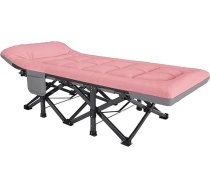 Pārnēsājama saliekamā gulta ar atmiņas putu spilvenu, iztur 150 kg, ideāli piemērota pieaugušajiem, universāla saliekamā gulta mājām, birojam, kempingam, ceļojumiem un brīvdienām
