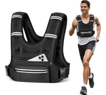 Svara vestes sievietēm un vīriešiem, 20,3 cm, 40,5 cm, 40,6 cm, 9 kg, ar uzglabāšanas kabatām, veste ar atstarojošām strīpām, regulējami lencēm skriešanai, iešanai, treniņiem