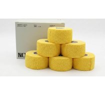 6 gab. Crossfit Tape Premium elastīgā pašlīmējošā sporta lenta 38 mm x 6 m svarcelšanas satvērums