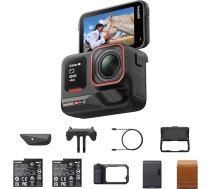 Insta360 Ace Pro 2 Flash Print komplekts – ūdensizturīga 8K darbības kamera, izstrādāta sadarbībā ar Leica, 1/1,3" sensors, divkāršs AI mikroshēmas, zemas gaismas top, Xplorer Pro Grip komplekts ielu fotogrāfijai