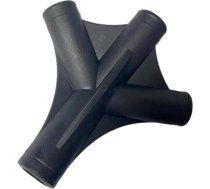 Telts stieņu savienotāji telts remontam, plastmasas atbalsta stieņu savienotāji, izmērs no 19 mm līdz 11 mm/9,5 mm, piemēroti āra pārgājienu teltīm, 5 gab.