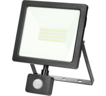 ALLED 50W LED prožektors ar PIR, 4000lm, IP44, 4000K, Alu+stikls