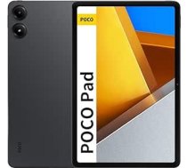 Xiaomi Poco Pad WiFi versija (256 GB + 8 GB) 12,1" Octa Core Global ROM 10000 mAh Bluetooth 5.3 8 MP dubultā kamera (pelēka, 256 GB + 8 GB)