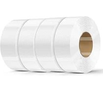 Creality PETG filamenta uzpildes filaments 3D printeriem, 4 kg 1,75 mm (8,8 lb) Bambu Lab atkārtoti izmantojams filaments, izmēra precizitāte ± 0,03 mm, PETG 4 White
