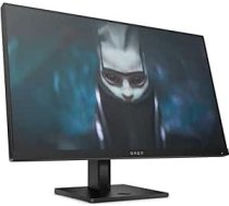 HP OMEN 24 spēļu monitors - 24 collu ekrāns, FHD displejs, 165 Hz, AMD FreeSync Premium, 1 ms reakcijas laiks, 2x HDMI 2.0, Display Port 1.4, audio izvade, melns