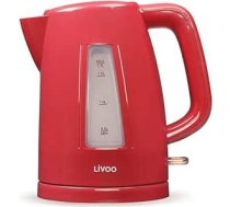 Livoo tējkanna 1,7L DOD184N - 1850-2200W - noņemams kaļķakmens filtrs, 360° pamatne, automātiskā izslēgšanās funkcija