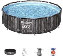 Bestway Steel Pro Max 14 x 42 collas, 4,27 x 1,07 m, baseina komplekts, daudzkrāsains, 56088 Blue