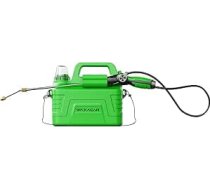 Bezvadu elektriskais spiediena smidzinātājs, akumulatora darbināms, regulējama sprausla, USB-C ātrā uzlāde, LED indikators, ideāli piemērots tīrīšanai, dārzam, nezālēm, augiem (4L)