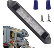 VR LED verandas apgaismojums, nojumes apgaismojums, 2200LM LED projektora ūdensizturīgs IP67 barošanas avots autofurgonam un elektrības padevei, 8W piekabei