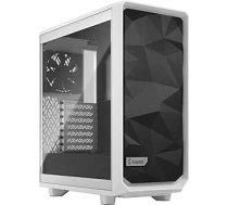 Fractal Design Meshify 2 Compact White - rūdīts stikls - ATX Flexible High-Airflow Window Mid Tower datora korpuss