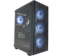 CYBERPOWERPC Regiment Gaming PC - AMD Ryzen 5 4500, Nvidia RTX 3050 6GB, 8GB RAM, 500GB NVMe SSD, 450W PSU, Windows 11, Sylph RGB