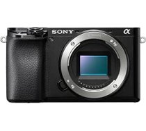 Sony Alpha 6100 E-Mount sistēmas kamera (24 megapikseļi, 4K video, 180° skārienjūtīgais displejs)