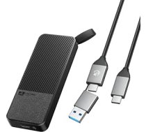 SANZANG Master ārējais SSD 1TB, līdz 1050MB/s, USB 3.2 Gen2, portatīvais SSD cietais disks iPhone 15/16 Pro, PS5, Xbox, klēpjdators, C tipa viedtālruņiem, S10PRO