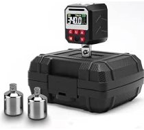 Digitālais griezes momenta atslēgas adapteris 1/2" piedziņai 17-340 Nm diapazons ar LCD displeju, iepriekš iestatīta atmiņa un kalibrēšana automobiļu un rūpnieciskai apkopei
