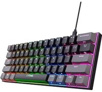 Trust Gaming GXT 867 Acira Niederländisches QWERTY-Layout Mehāniskais tastatūra