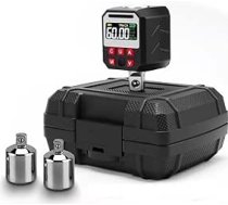 1/2" piedziņas digitālais griezes momenta atslēgas adapteris automobiļu un rūpnieciskai lietošanai 10-200 Nm diapazons ar iepriekš iestatītu atmiņu un datu uzglabāšanu, kas saderīgs ar 1/2 collu atslēgām