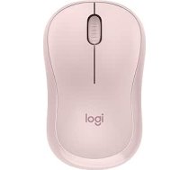 Logitech M240 klusā Bluetooth pele, bezvadu, kompakta, mobilā, ar vienmērīgu izsekošanu, 18 mēnešu akumulators, piemērota Windows, MacOS, ChromeOS, saderīga ar PC, Mac, klēpjdatoriem, planšetdatoriem - rozā krāsā