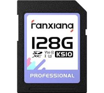 fanxiang 128 GB SDXC UHS-I atmiņas karte V30 95MB/s, 4K un Full HD video ierakstīšana, triecienizturīga, izturīga pret temperatūras izmaiņām, ūdensizturīga un rentgena stariem