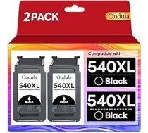 540XL PG 540XL Savietojams ar Canon 540 PG 540PG 540 XL printeru kasetnēm priekš Canon Pixma MG3650s MG3650 TS5150 TS5151 MX475 MG4250 MG3550 MG3350 MX395 MX535 MG21 50 50 MG150 (2 melnas)