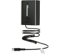 Hisewen NP-FZ100 akumulators ar USB-C lādēšanas iespēju Sony Alpha A7 III, A6600, A7C, A7C II, A7CR, A7 IV, A7R III, A7R IV, A7R V, A7S III, A9, A9 II, FX3, A1, ZV-E1