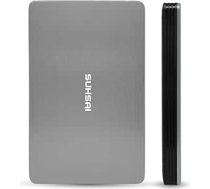 SUHSAI 120GB ārējais cietais disks USB 3.0 vieglais dublēšanas un uzglabāšanas cietais disks Pārnēsājams spēļu cietais disks Paplašināta uzglabāšanas vieta HDD spēļu portatīvajam datoram PC Mac Desktop - sudraba krāsā