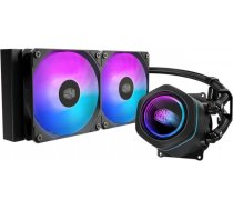 Masterliquid core nex 240 argb black cpu ūdens dzesēšana