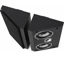 Dynavoice Sienas skaļruņu pāris Magic FX4 Black Dolby Atmos Surround mājas kinozāles ar 4 collu zemfrekvences skaļruni Super Tweeter sienas vai griestu skaļruņiem Koka efekts Frekvence 45 Hz - 32 kHz 90 dB 100