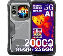 Blackview Xplore 1 Pro termokamera Āra mobilais tālrunis bez līguma Android 15, 36GB + 256GB/2TB 20000mAh viedtālrunis Gemini AI, 6,78 collu FHD+, 64MP + 50MP, āra viedtālrunis