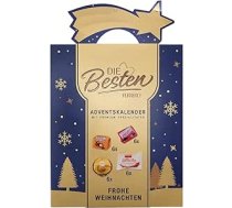 Labākais Adventes kalendārs 2025 - Ferrero šokolādes kaste ar 24 gabaliņiem - ietver personalizētu krītošo zvaigzni un MinaFood blociņu