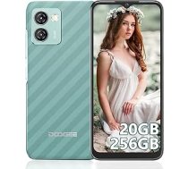 DOOGEE N50 Pro mobilais tālrunis, 20GB + 256GB/TF 1TB viedtālrunis, 6,52" HD+ Android 13 viedtālrunis bez līguma, Octa Core, 50MP + 8MP, 4200mAh, pirkstu nospiedumu/personas noteikšana, GPS/OTG/4G Dual SIM