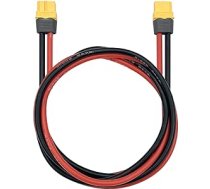 XT60 XT60 XT60H pagarinājuma kabelis, XT60 sieviešu uz XT60 sieviešu adaptera pārveidotājs pagarinājuma kabelis ar 12AWG, 100 cm vadu RC FPV automašīnas lidmašīnas drona LiPo akumulatoram