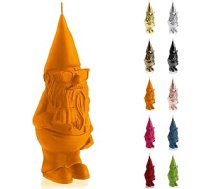 Candellana GNOME FCK svece - Ziemassvētku dekorēšana - Ziemassvētku priekšmets - Dekoratīvās sveces - Ziemassvētku sveces - Ziemassvētku dāvana - Rokdarbu dāvanas