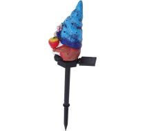 Artibetter Saules dārza rūķu gaisma ar laikapstākļu izturīgu plastmasas automātisko krēslas sensoru Dekoratīvā saules spuldzes lampa dārzam un zālienam Mīļš āra figūriņa atmosfēras radīšanai