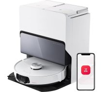roborock S8 MaxV Ultra robotizētais putekļsūcējs ar mopēšanas funkciju un pacelšanas mopu, plaša tīrīšana, pateicoties izvelkamai sānu birstei, 10 000 Pa, 60 °C karstā ūdens mopu mazgāšana, universāla dokstacija