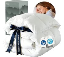 Īpaši silta ziemas sega Degrees of Comfort 135 x 200 cm - 50 % pīļu pūkas ar pildījumu 450 g/m² - 100% kokvilnas Percale, Oeko-Tex sertificēta