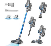 Akumulatora putekļsūcējs, 25000Pa/175W/50Min Putekļsūcējs bezvadu, ar pretsaķeres birsti un pašattīstošu, ultraviegls rokas putekļsūcējs Akumulatora putekļsūcējs ar rokturi Putekļsūcējs paklājiem